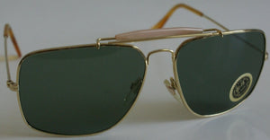 Vintage Outdoorsman Pilot style Navigator with Glass G-15 Lens sunglasses