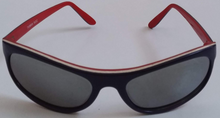 Vintage tri-color frame wrap around "balorama like" style sunglasses