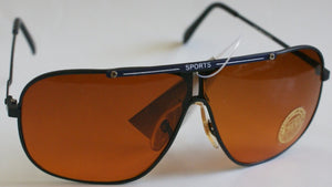 Vintage "Sports" logo Navigator w/ TruBlue Blocker lens Sunglasses