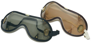 Vintage motorcycle / skydiving wrap around goggle