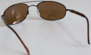 Vintage Classic double bridge navigator style w/silver flashed mirror sunglasses