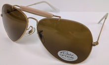 Vintage Outdoorsman w/ optical glass lens sunglasses